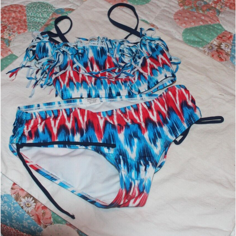 OKAMI 2 PIECE SWIMSUIT-SIZE 14-TYE DYE